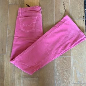 Ag Adriano Goldschmied Angel Cord Pink Cords 26R